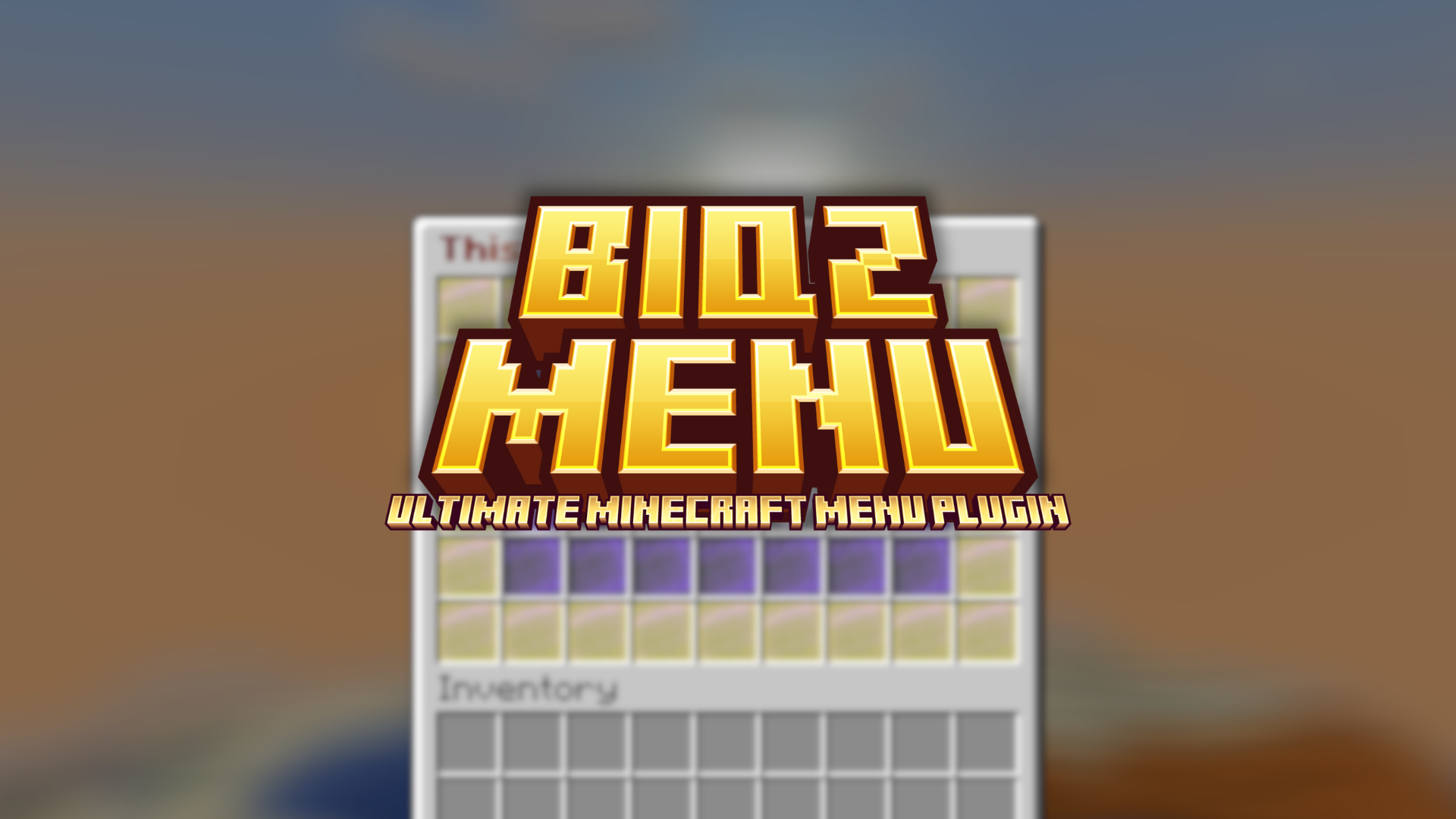 Banner del plugin Biqz-Menu